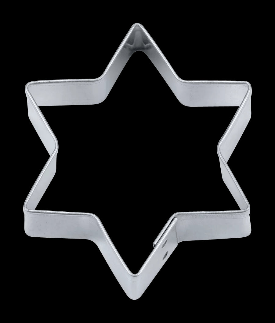 STA-050198 - Städter, Ausstecher Stern 6 - zackig, Edelstahl, 18 cm