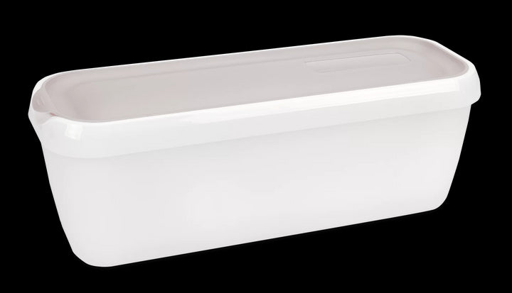 STA - 850019 - Städter, Eisbehälter grau "fresch & cool" für Speiseeis doppelwandig, 1300ml