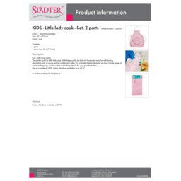 ST-256026 - Städter 'Kids Kleine Küchenfee , Set 2 - teilig'