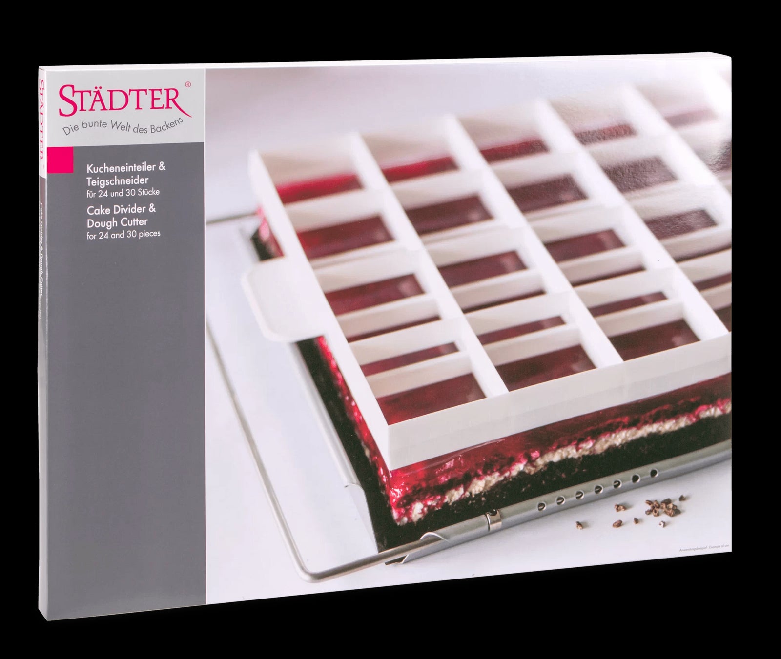 STA-498044 - Städter, Kucheneinteiler & Teigschneider für 24 oder 30 Stücke