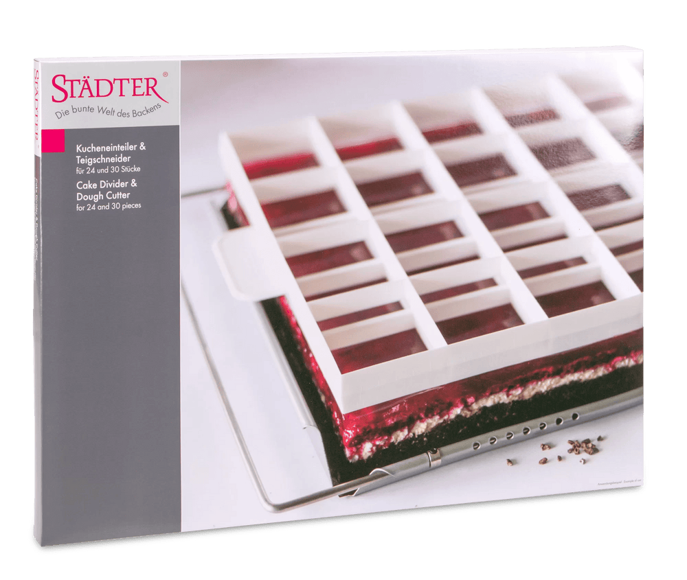 STA-498044 - Städter, Kucheneinteiler & Teigschneider für 24 oder 30 Stücke