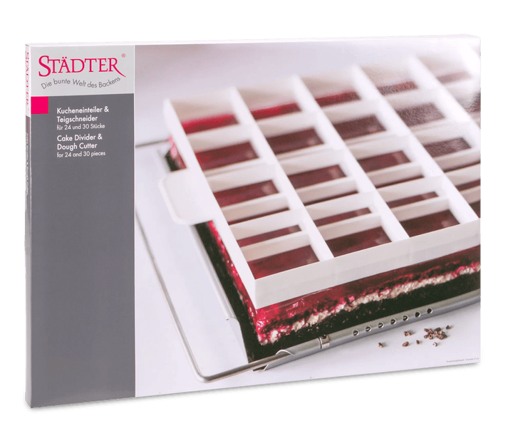 STA-498044 - Städter, Kucheneinteiler & Teigschneider für 24 oder 30 Stücke