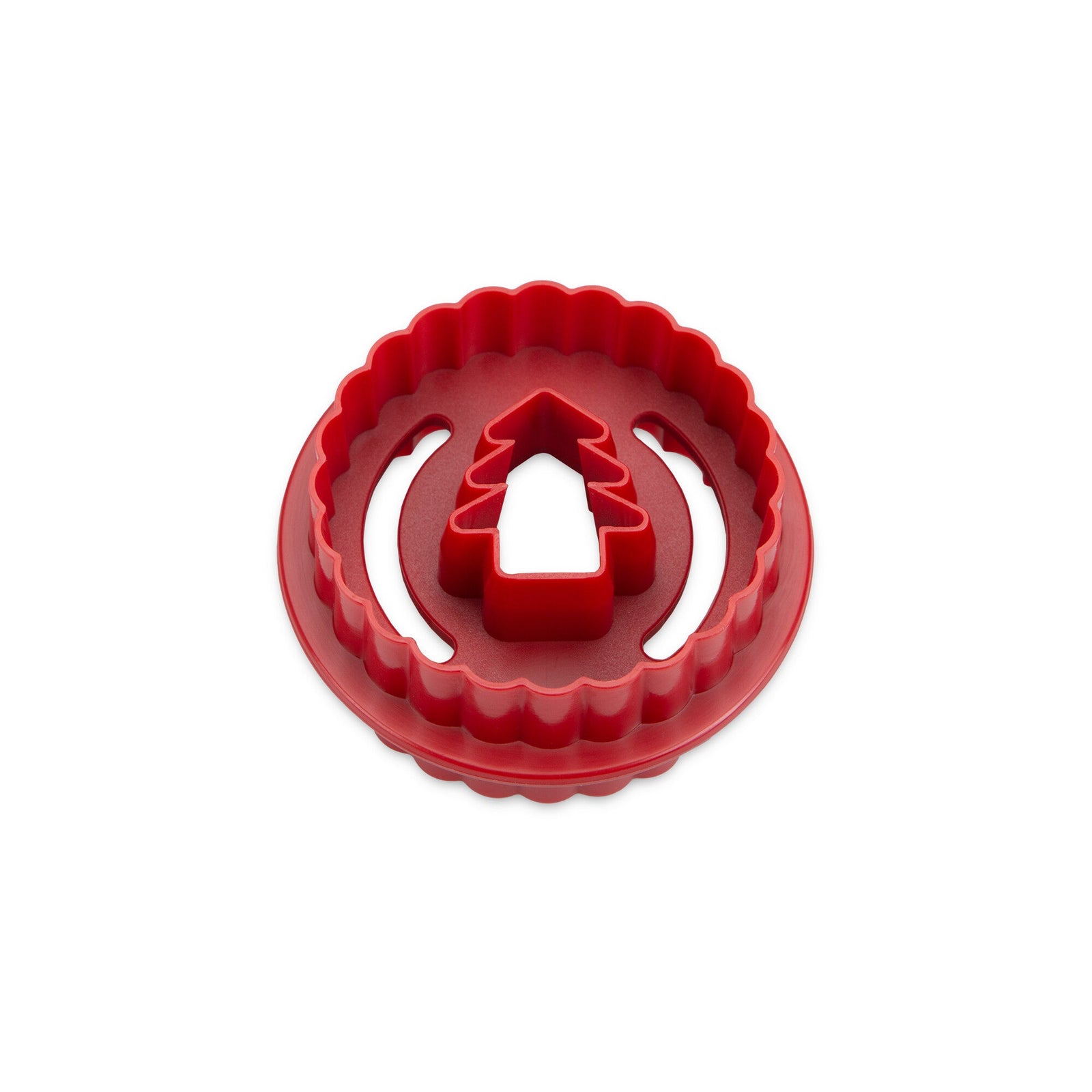 ST - 954114 - Städter, Linzer - Ausstecher Tannenbaum gewellt, doppelseitig