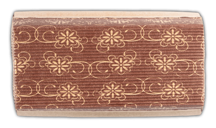 ST - 903807 - Städter, Papier - Backform Kastenform 4 Stück, Farbe braun, 18 x 9cm / H3,5cm