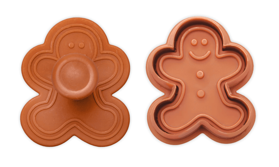 ST - 170903 - Städter, Präge - Ausstecher mit Auswerfer Lebkuchenmann auf Karte, H5cm