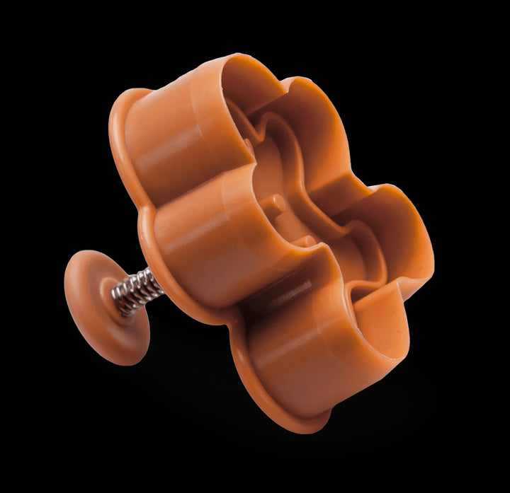 ST - 170903 - Städter, Präge - Ausstecher mit Auswerfer Lebkuchenmann auf Karte, H5cm