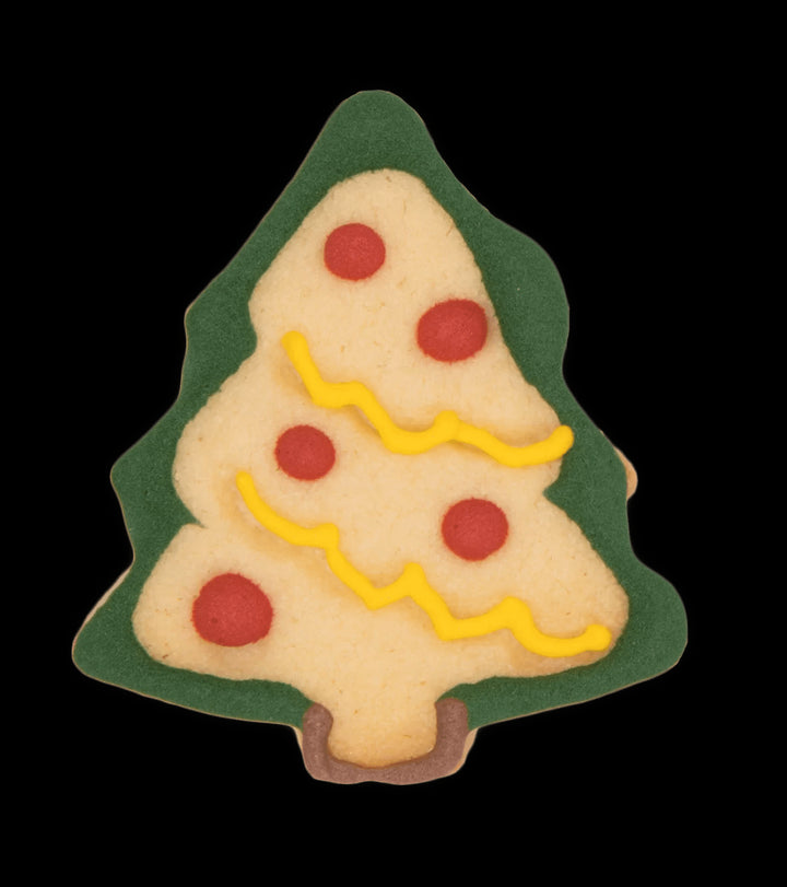 ST - 170910 - Städter, Präge - Ausstecher mit Auswerfer Tannenbaum, grün, H4,5cm