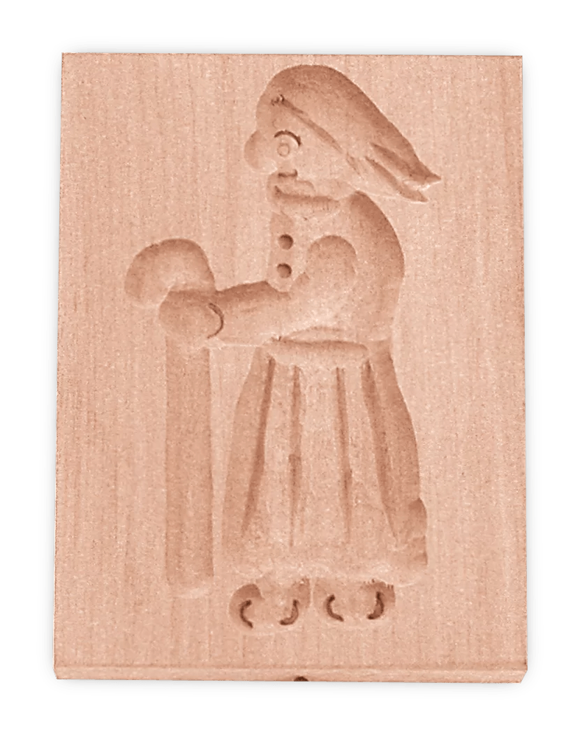 ST - 841215 - Städter, Springerle - Model Hexe Birnbaum, Größe 5,5 x 8cm