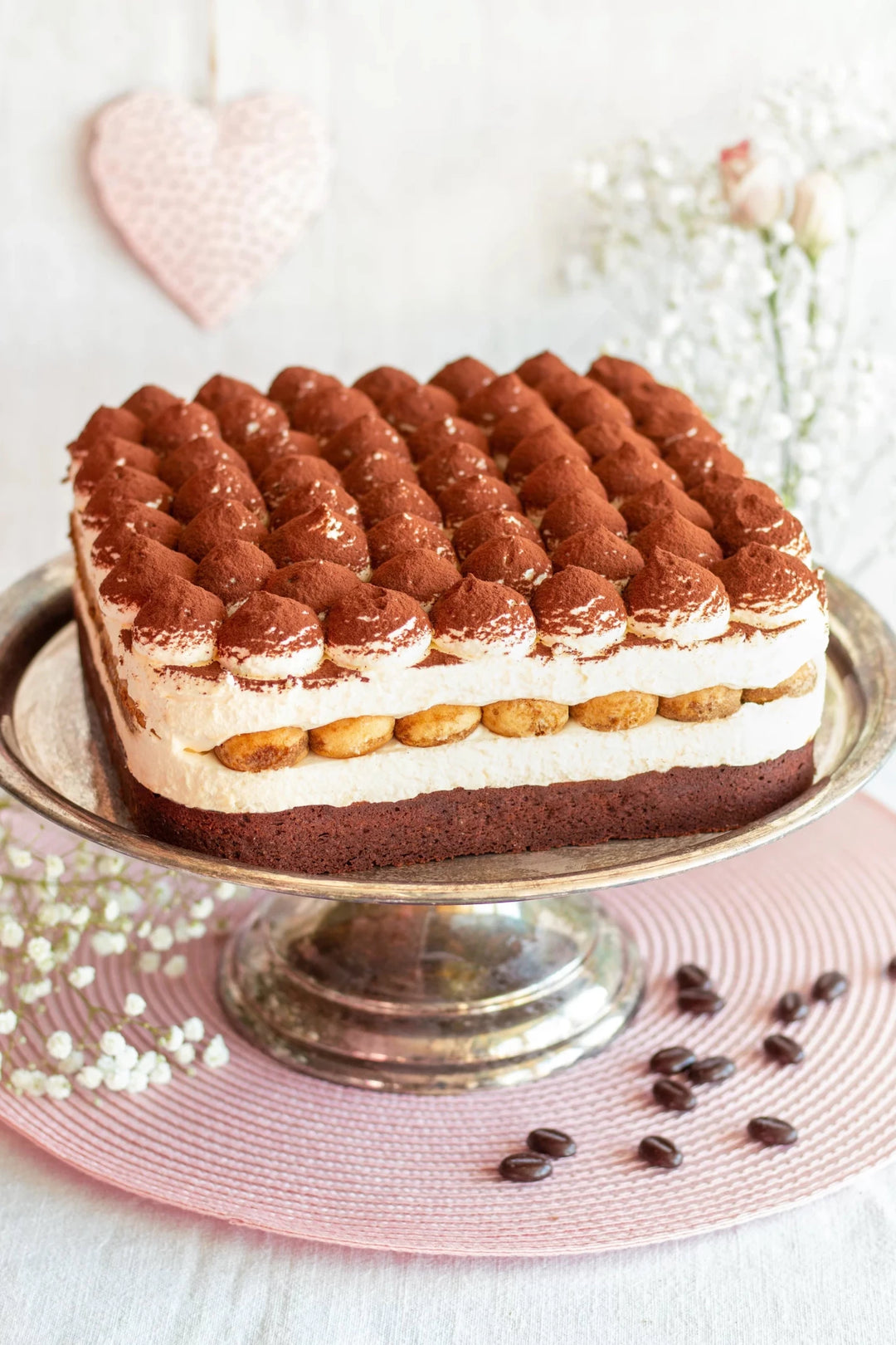 STA-661400 - Städter, Neliönmuotoinen irtopohjavuoka, "We Love Baking", 23 x 23 cm / K 7 cm