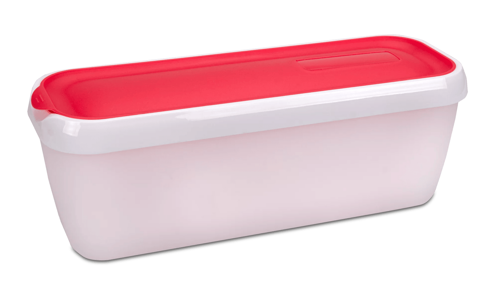 STA - 850026 - Städter, Städter, Eisbehälter rot "fresch & cool" für Speiseeis doppelwandig, 1300ml