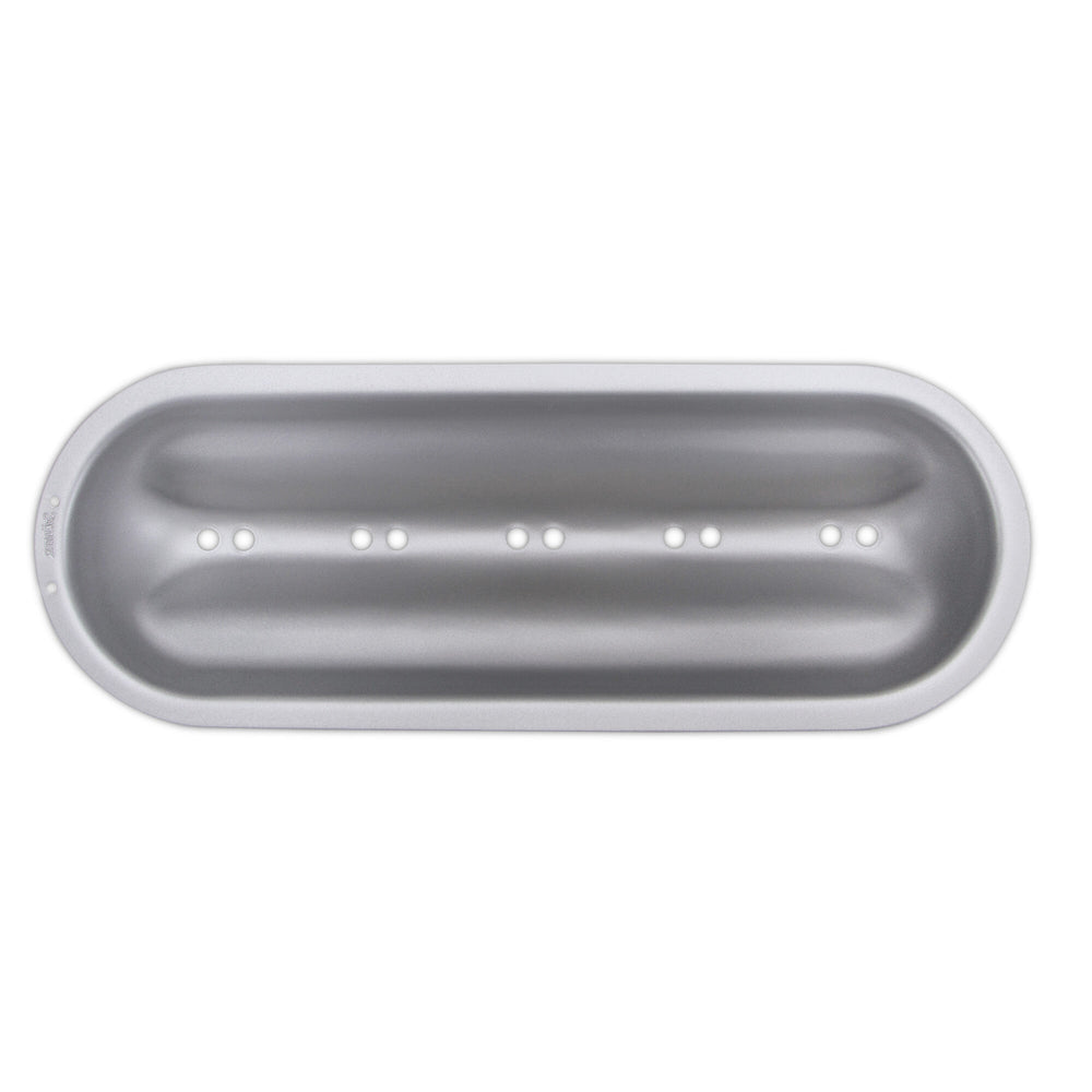 Städter 'Stollenbackhaube Metall Silber 37x12/6,5cm' ST - 661479