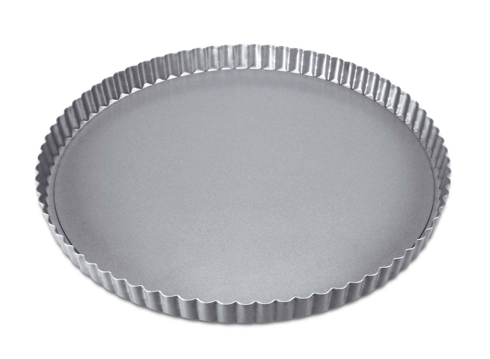 STA-666108 - Städter, Molde desmontable con fondo elevable "We love Baking", D28cm/H2,2cm, metal plateado