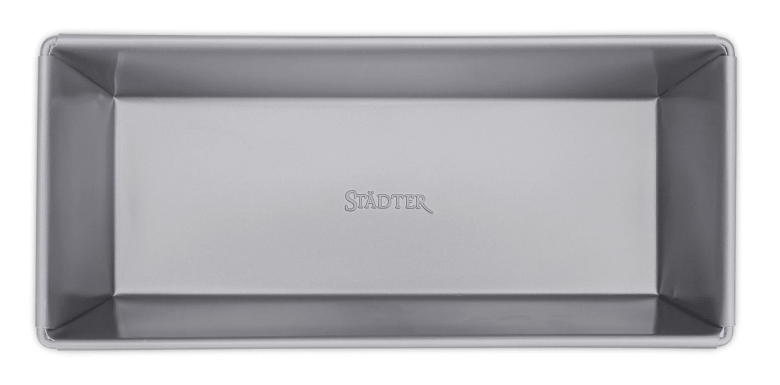 STA-661608 - Städter "We Love Baking" Kastenform Metall Silber, Füllmenge 1500ml