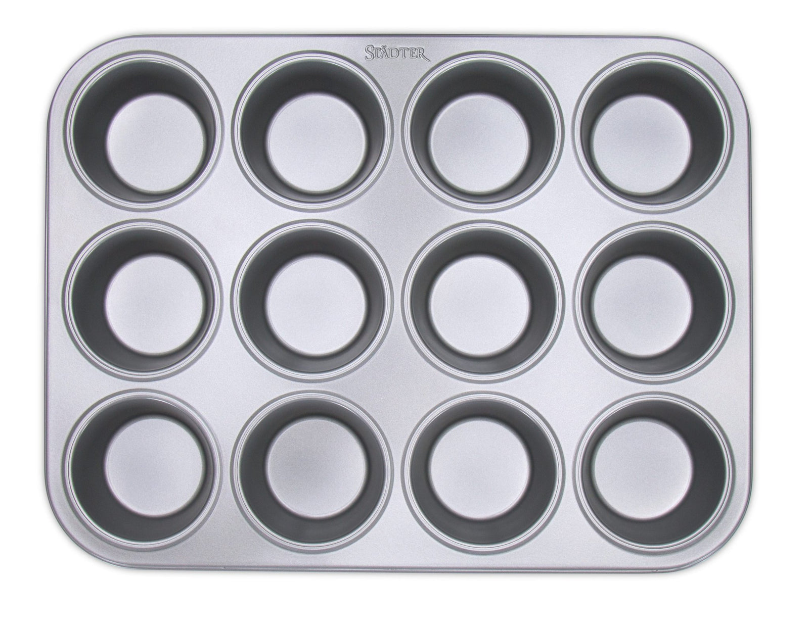 ST - 661011 - Städter 'WE - LOVE - BAKING - Muffin / Cupcake 35 x 27 cm Silber'