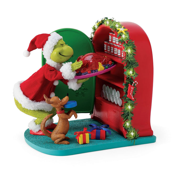 6017728 - The Grinch, Christmas Dinner - 25,5cm, Possible Dreams by D56, 2026