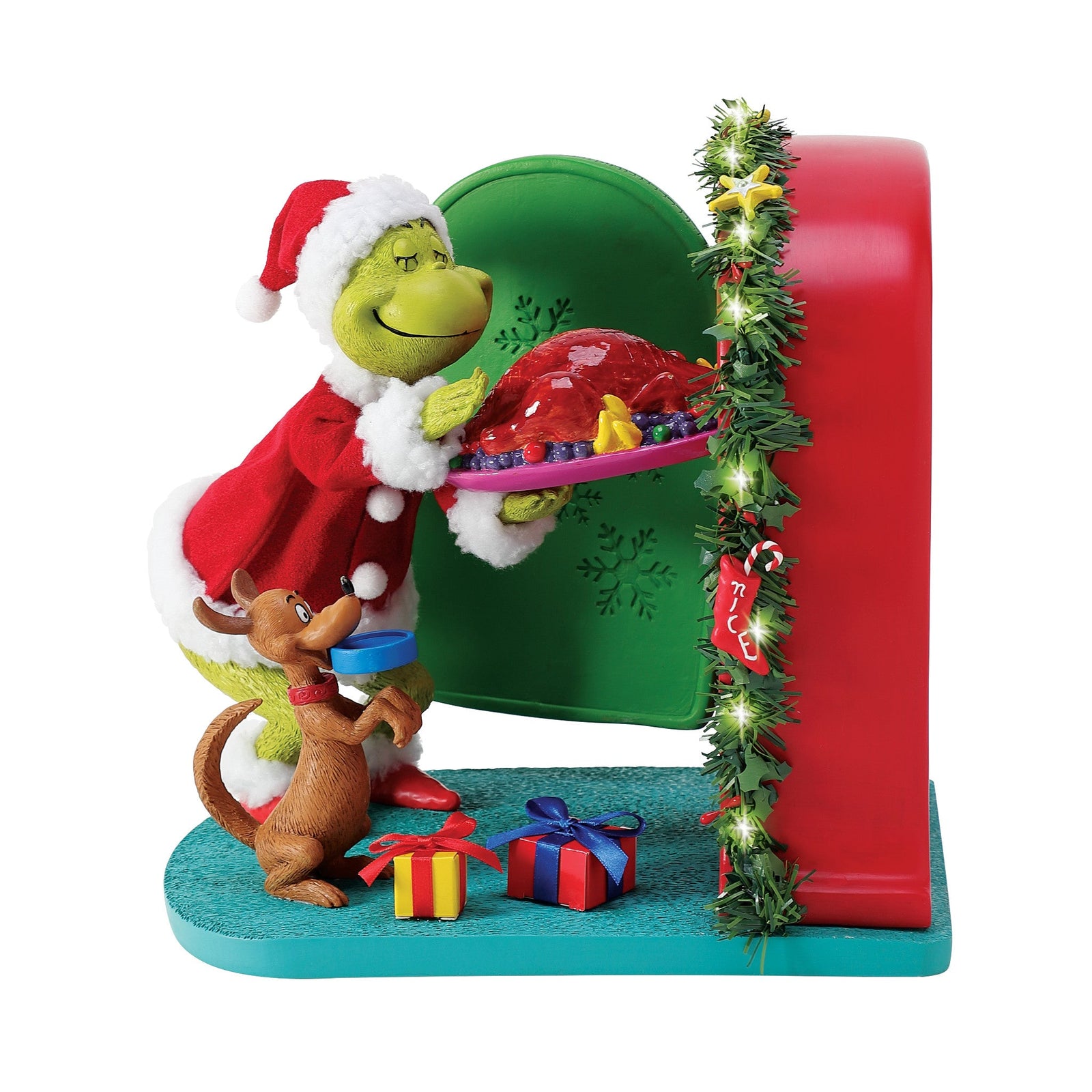 6017728 - The Grinch, Christmas Dinner - 25,5cm, Possible Dreams by D56, 2026