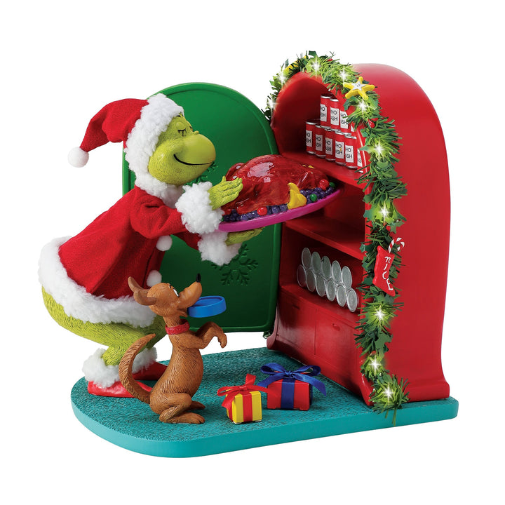 6017728 - The Grinch, Christmas Dinner - 25,5cm, Possible Dreams by D56, 2026