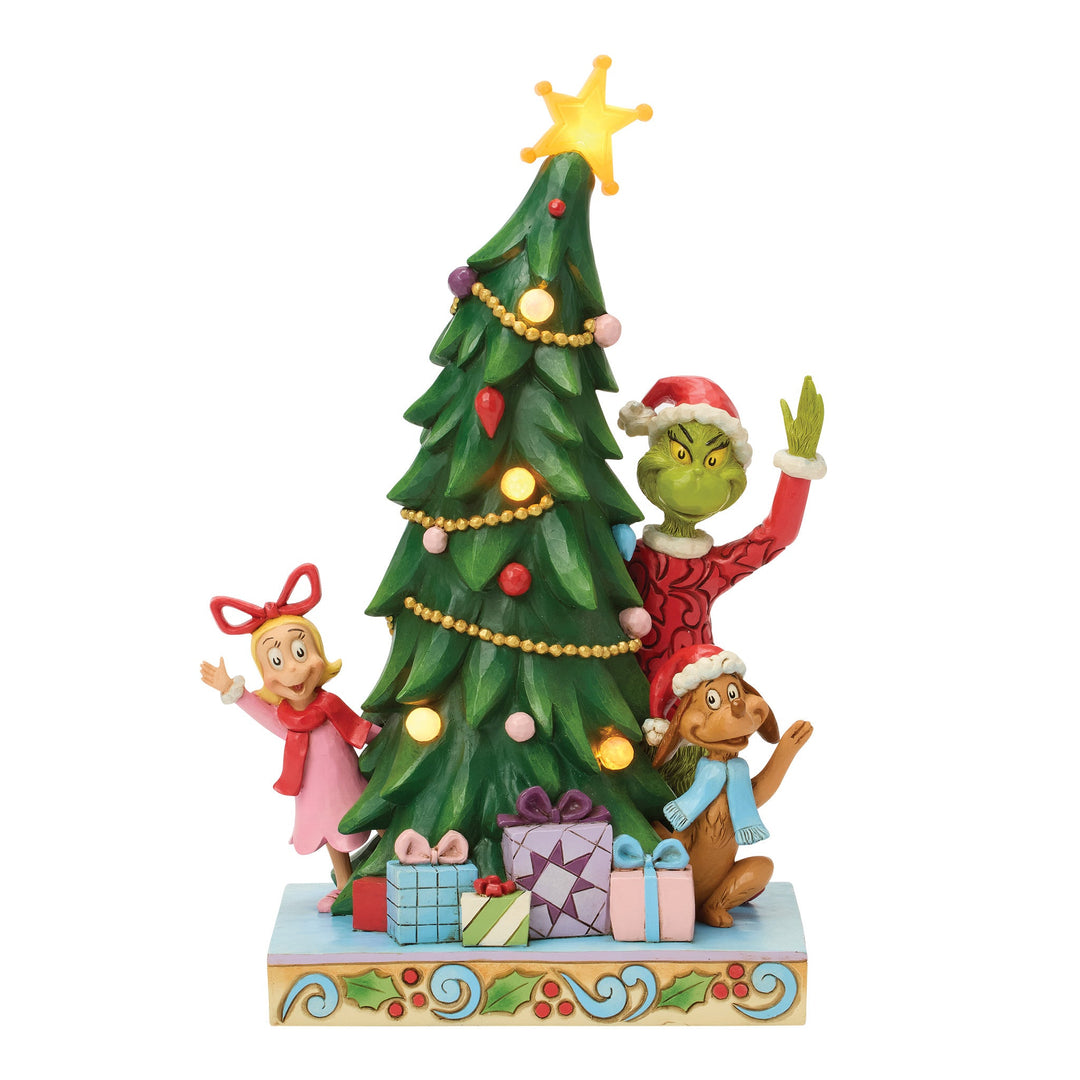 6018962 - The Grinch, Max and Cindy - Lou - 26,5cm, Jim Shore 2026