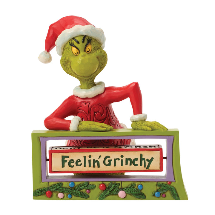 6018960 - The Grinch, mit drehbarer Anzeige - 15,5cm, Jim Shore 2026