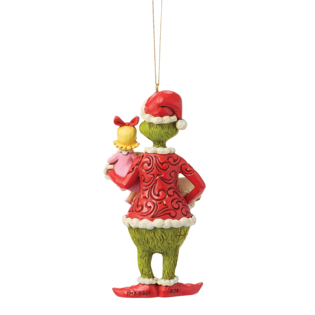 6018968 - The Grinch, Ornament Grinch Figur Cindy - Lou med tegn - 13cm, Jim Shore 2026