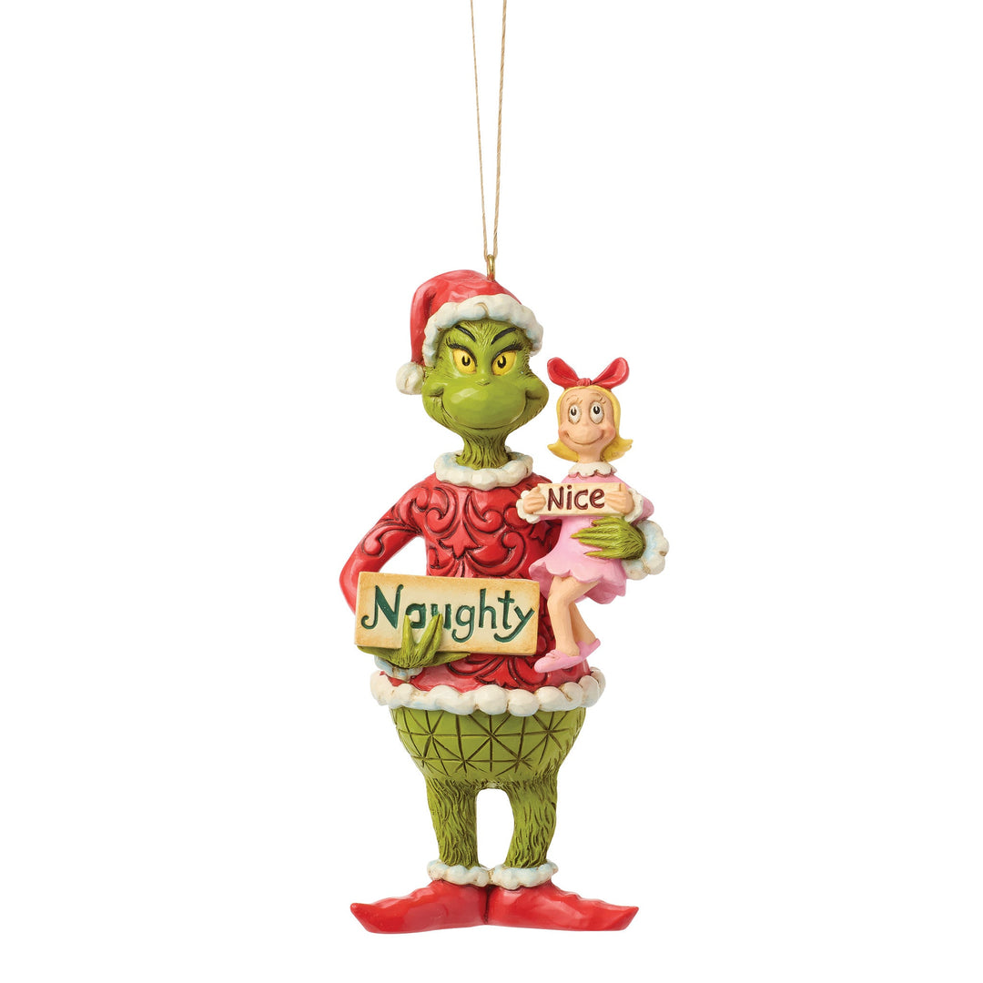 6018968 - The Grinch, Ornament Grinch Figur Cindy - Lou med tegn - 13cm, Jim Shore 2026