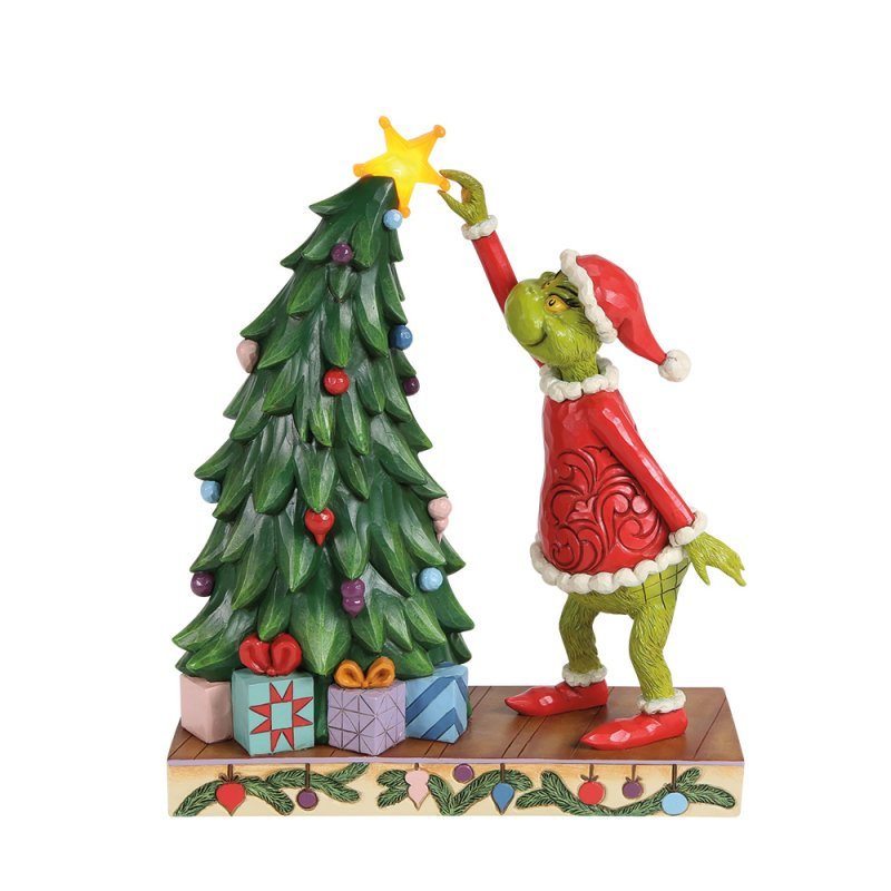 6018961 - The Grinch, Pulling Tree Star - 21,5cm, Jim Shore 2026