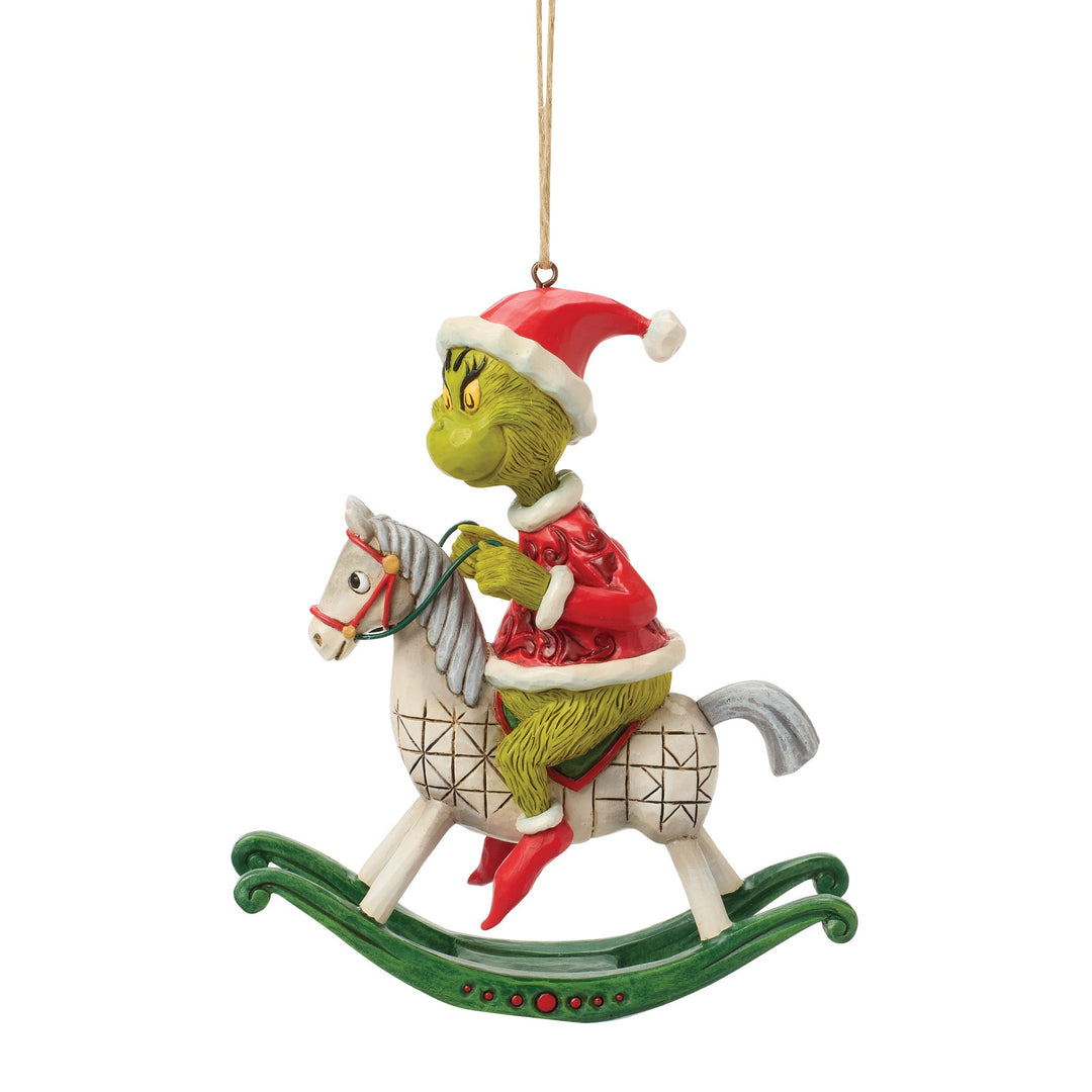 6018966 - The Grinch, riding a horse - ornament - 13,5cm, Jim Shore 2026