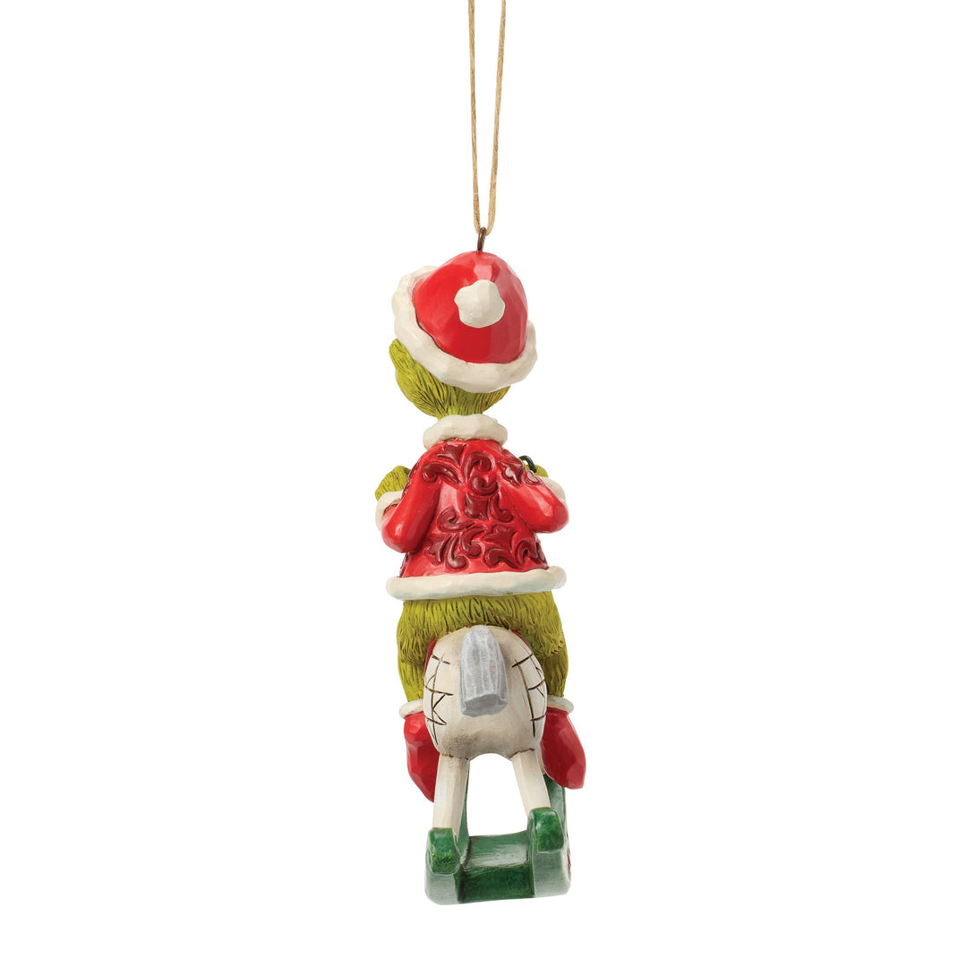 6018966 - The Grinch, riding a horse - ornament - 13,5cm, Jim Shore 2026
