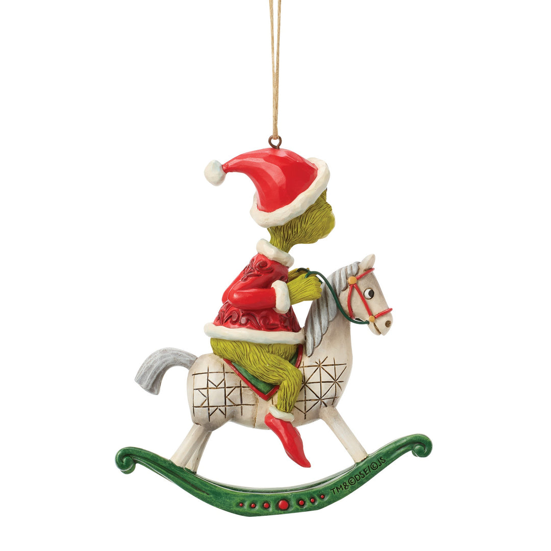 6018966 - The Grinch, riding a horse - ornament - 13,5cm, Jim Shore 2026