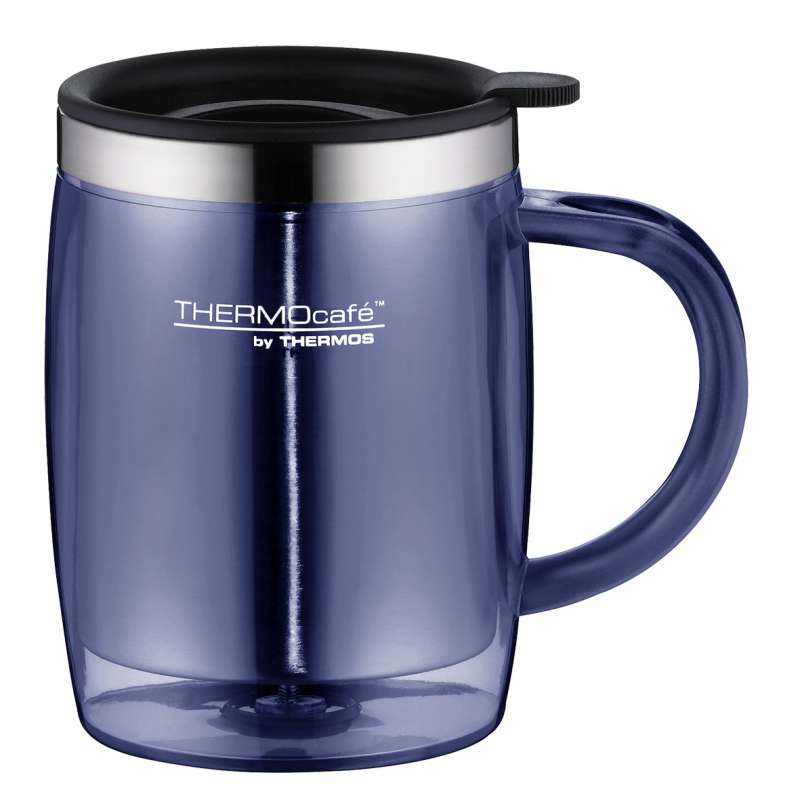 Thermos Doppelwandiger Trinkbecher, blue, 0,35L - THE - 4059256035