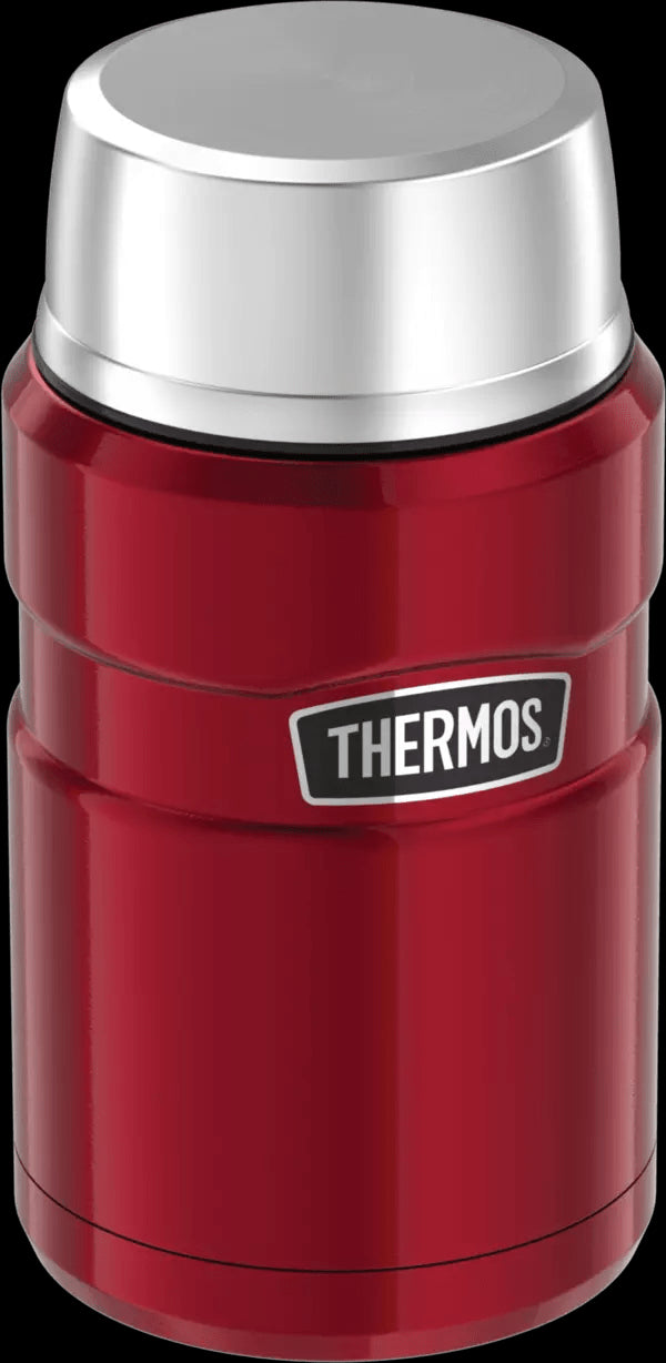 THE - 4001248071 - Thermos Isolier Speisegefäß Food Jar cranberry red poliert, 0,7L