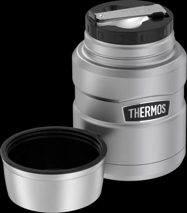 THE - 4001205047 - Thermos, Isolier Speisegefäß King, stainless steel 0,47 L