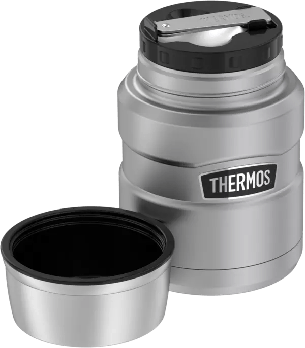 Thermos, Isolier Speisegefäß King, stainless steel 0,47 L - THE - 4001205047