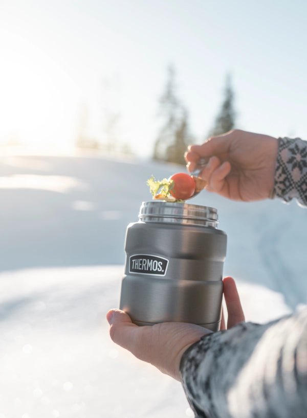 THE - 4001205047 - Thermos, Isolier Speisegefäß King, stainless steel 0,47 L