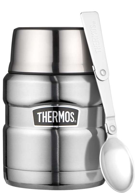 Thermos, Isolier Speisegefäß King, stainless steel 0,47 L - THE - 4001205047