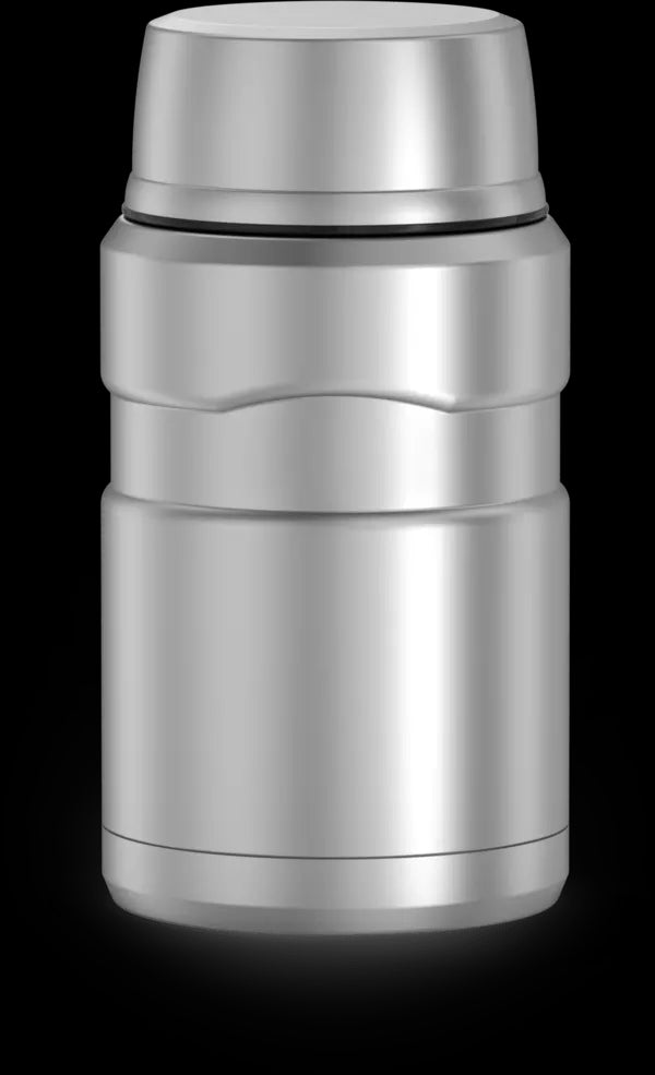 THE - 4001205071 - Thermos, Isolier - Speisegefäß King, Stainless steel mat, 0,71L