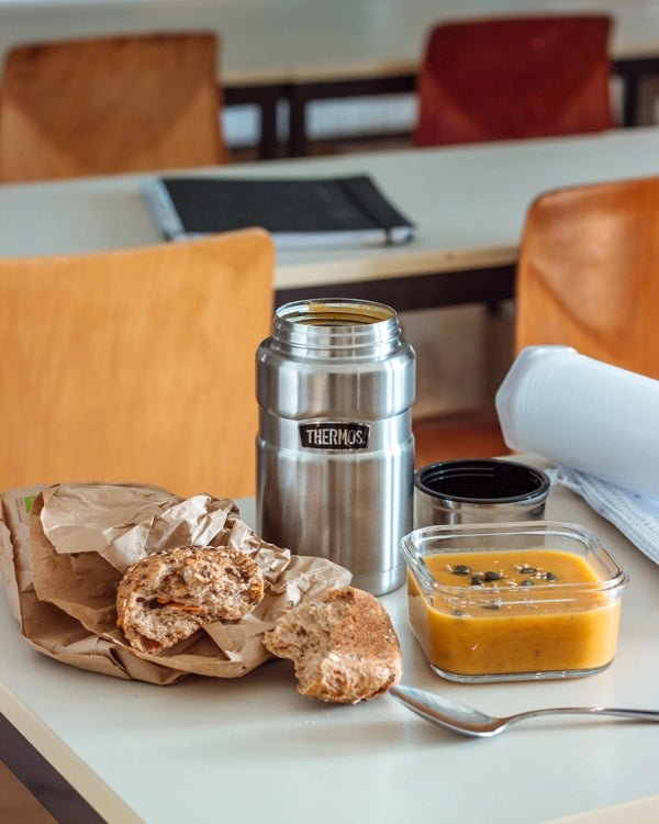 THE - 4001205071 - Thermos, Isolier - Speisegefäß King, Stainless steel mat, 0,71L