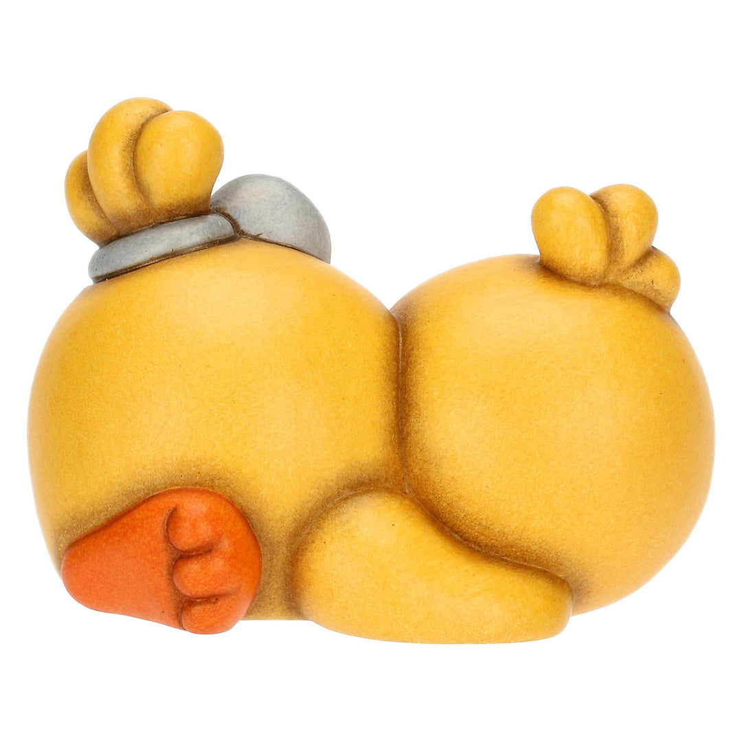 T10116273H90 - THUN Figur Küken aus Keramik mit Schleife, klein - 2025