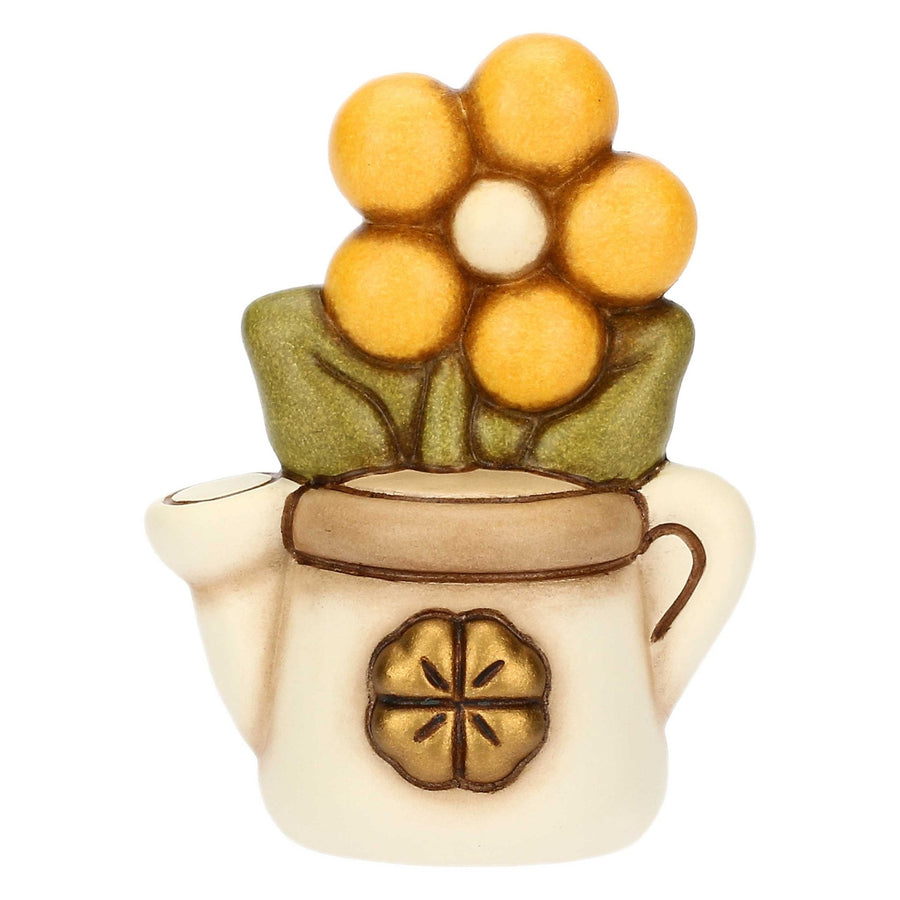T10039338H90B - THUN Figur Mini - Gießkanne aus Keramik mit Gänseblümchen - 2025