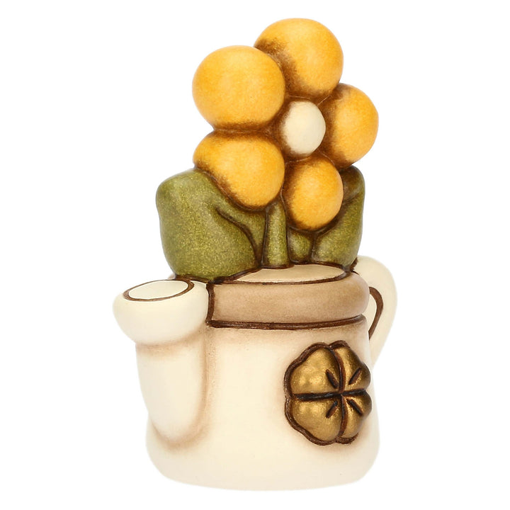 T10039338H90B - THUN Figur Mini - Gießkanne aus Keramik mit Gänseblümchen - 2025