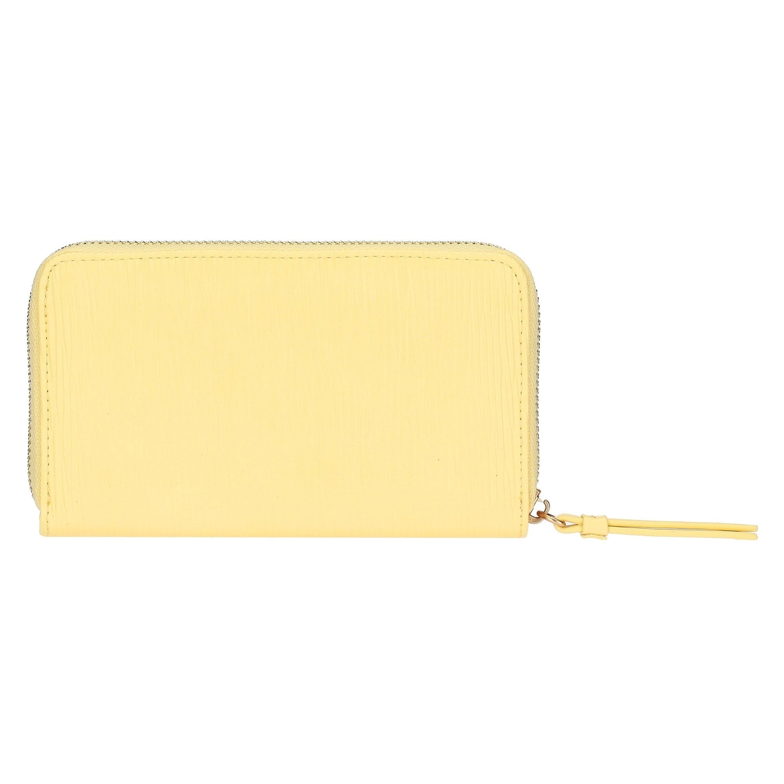 T10437340P00 - THUN Mittelgroße Geldbörse aus Öko - Leder, gelb, 2025