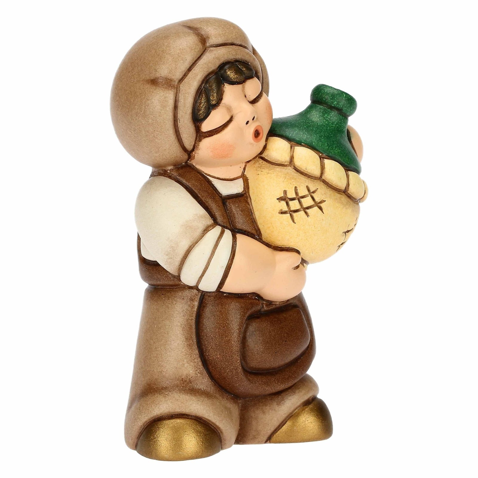 S3327A83 - THUN 'Wirt mit Korbflasche aus Keramik Klassische Krippe' 2023