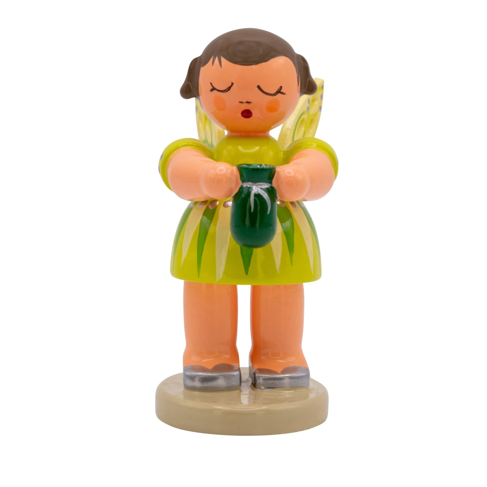 UHL - 232/139/43 - Uhlig Holzkunst - Fee Zirkonia Feenstaub mit Säckchen, stehend 5,7cm - 2025