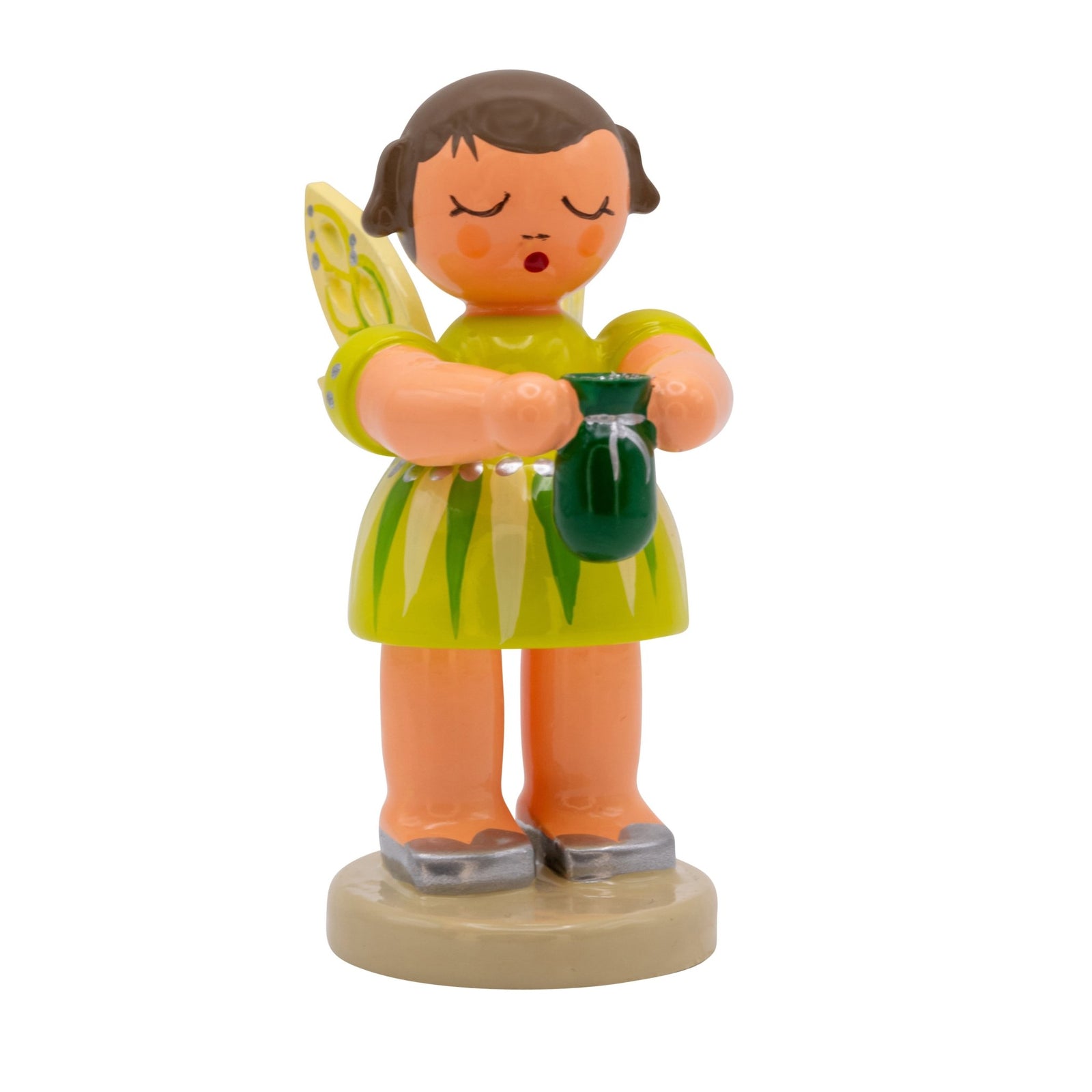 UHL - 232/139/43 - Uhlig Holzkunst - Fee Zirkonia Feenstaub mit Säckchen, stehend 5,7cm - 2025