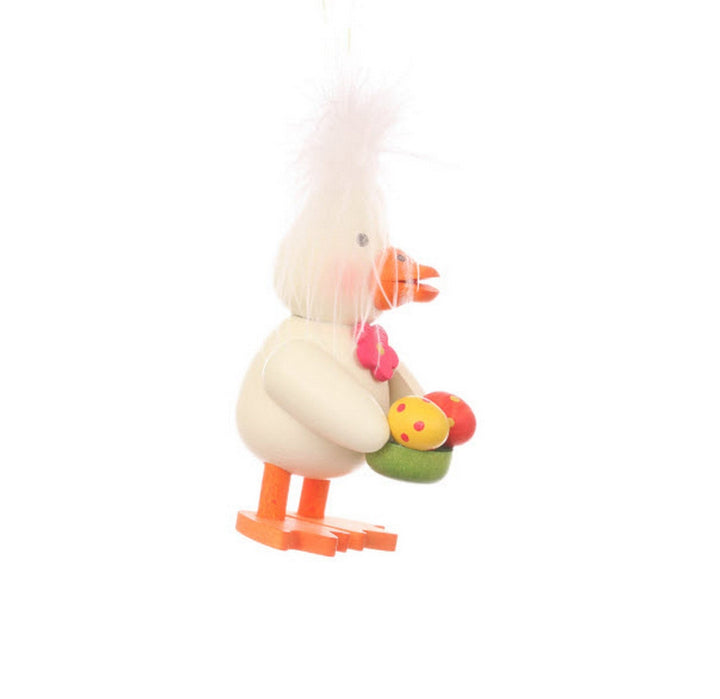 ULB-110710 - Ulbricht 'Baumbehang Federentlein mit Eiernest - 10,0cm' 2026