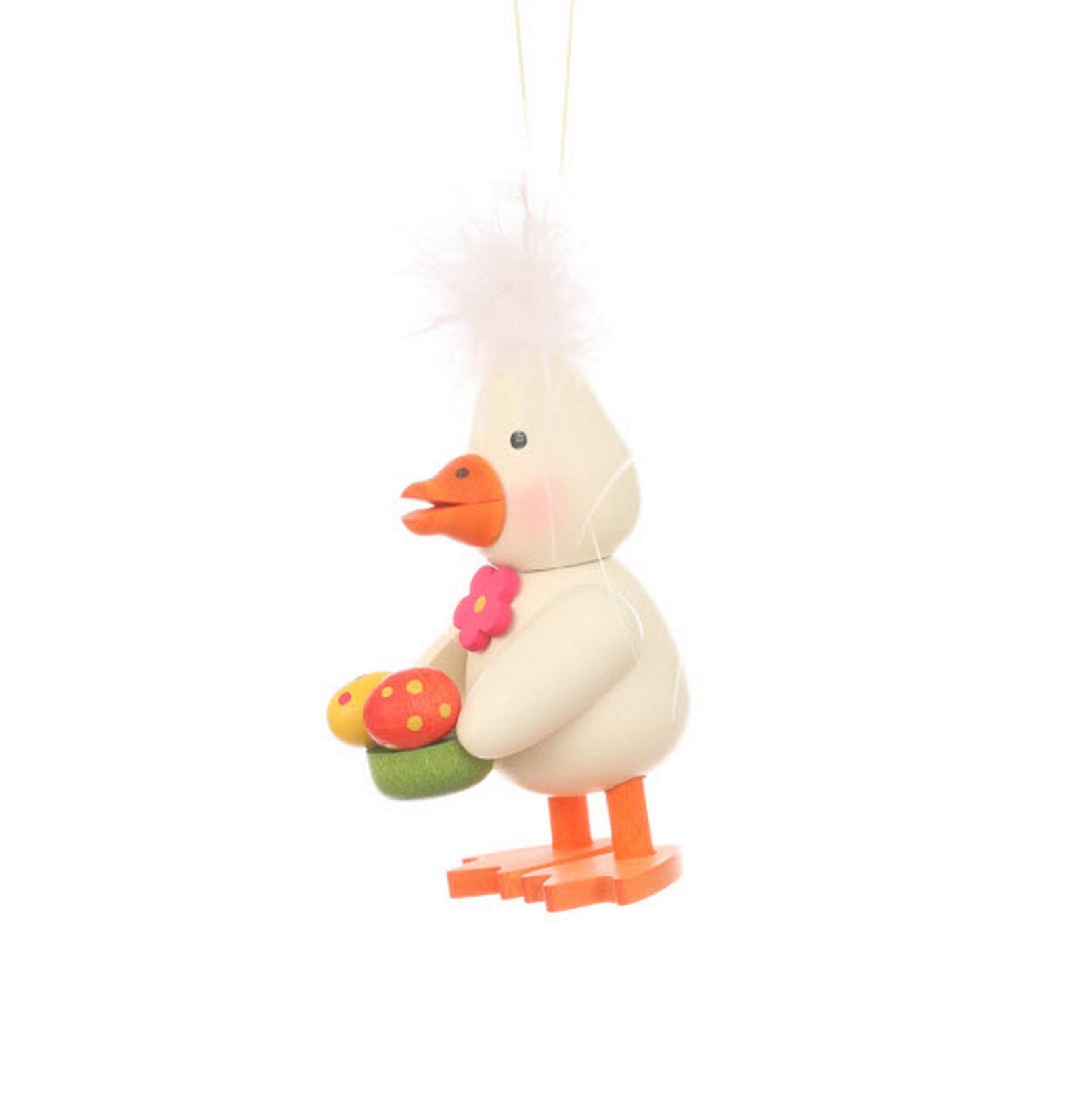 ULB-110710 - Ulbricht 'Baumbehang Federentlein mit Eiernest - 10,0cm' 2026