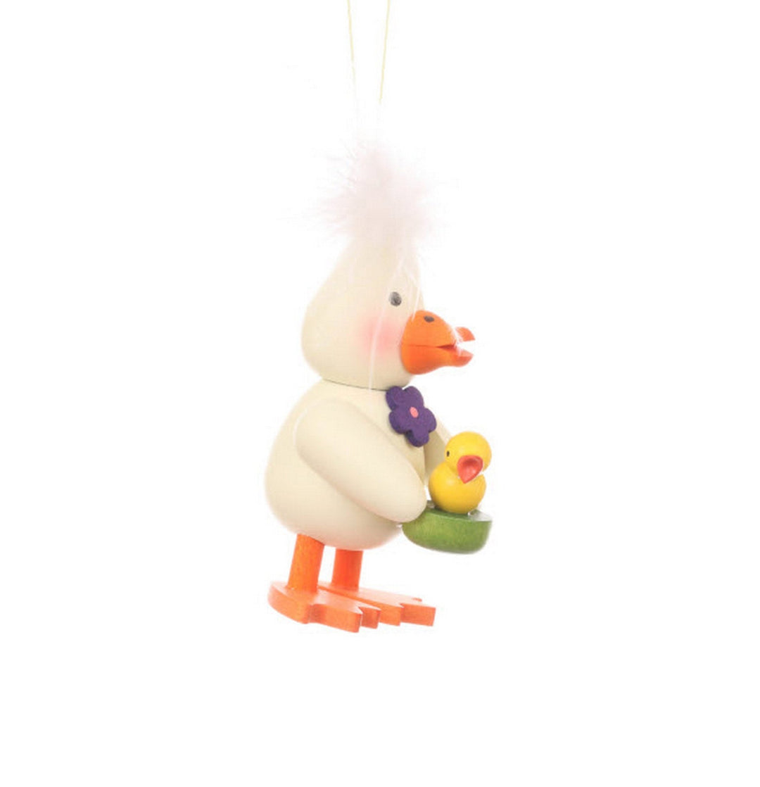 ULB-110712 - Ulbricht 'Baumbehang Federentlein mit Kükennest - 10,0cm' 2026