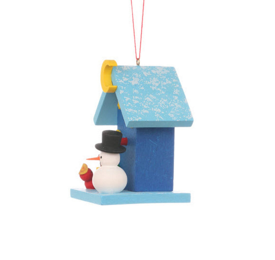 ULB-100946 - Ulbricht 'Baumbehang Vogelhaus mit Schneemann - 7,2cm' 2026