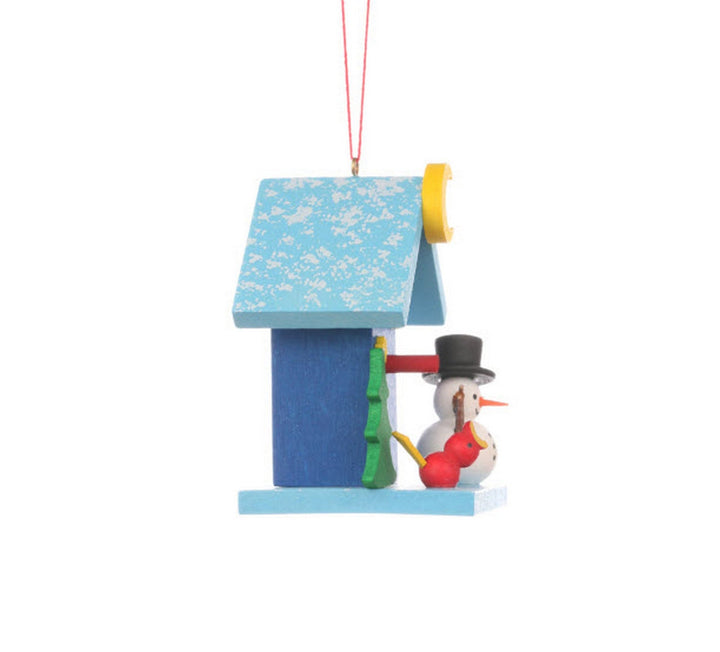 ULB-100946 - Ulbricht 'Baumbehang Vogelhaus mit Schneemann - 7,2cm' 2026