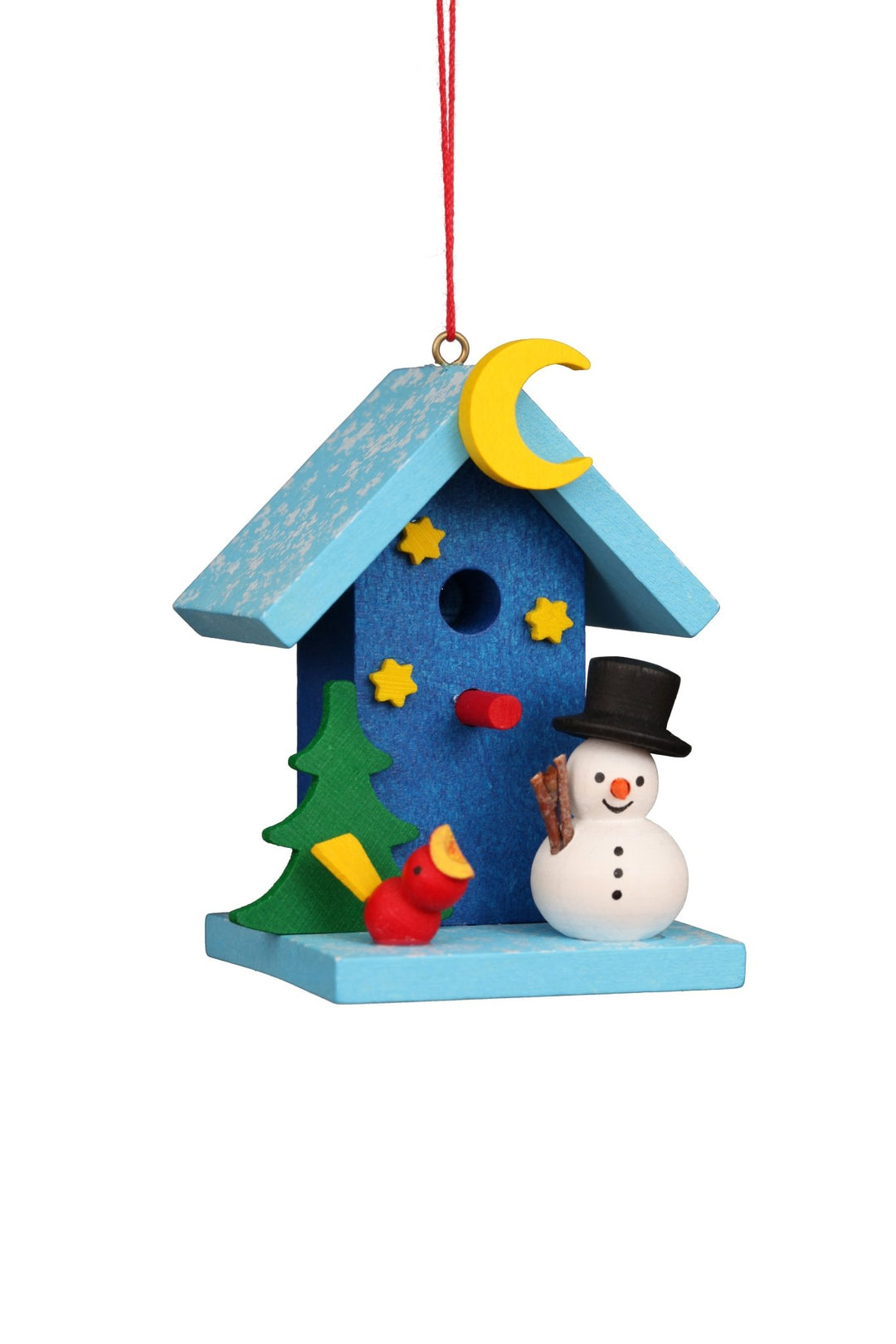 ULB-100946 - Ulbricht 'Baumbehang Vogelhaus mit Schneemann - 7,2cm' 2026